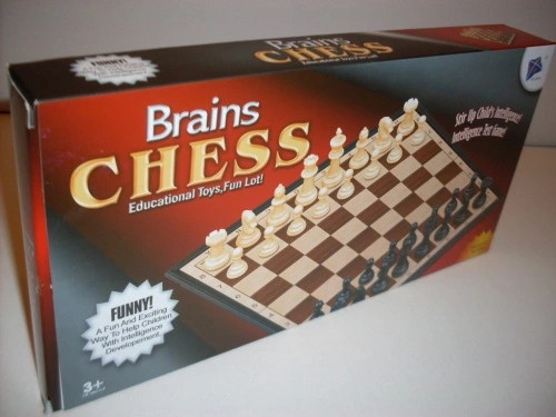 SZACHY i WARCABY magnetyczne DUŻE 30x30 DREWO