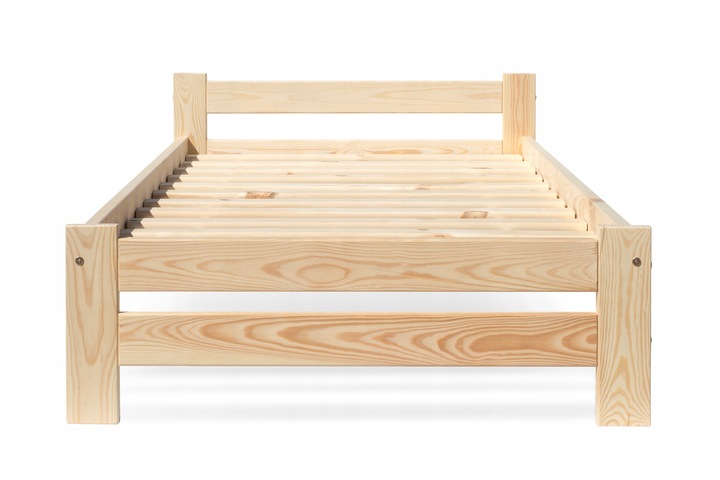 ŁÓŻKO SOSNOWE ADAL 90x200 z mocnym stelażem