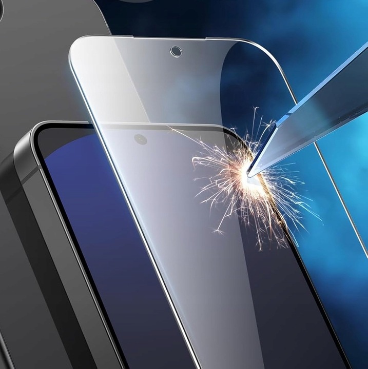 Etui do SAMSUNG S24 FE 5G do MagSafe Szkło z czytnikiem linii papilarnych