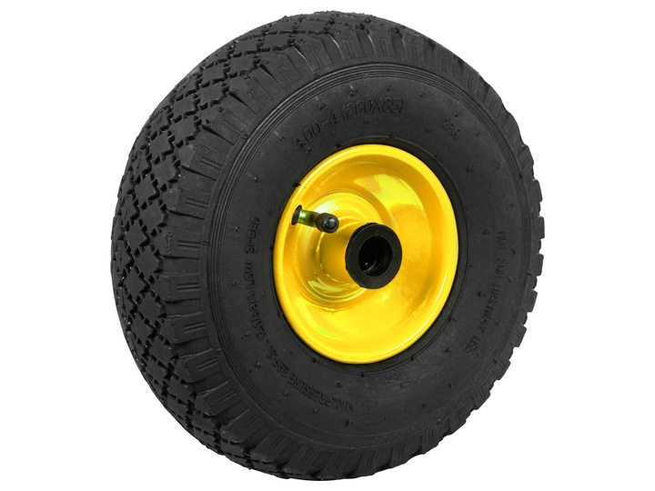 MOCNE KOŁO KÓŁKO DO TACZKI WÓZKA 2PR 260x85mm 3.00-4 Z DĘTKĄ POMPOWANE