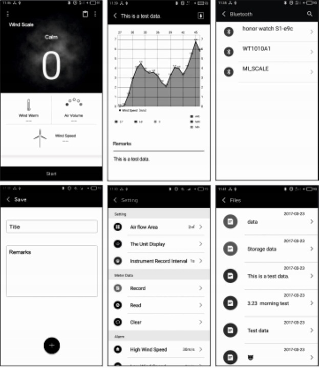 ANEMOMETR WIATROMIERZ POMIAR PRĘDKOŚCI POWIETRZA MIERNIK WIATRU TEMPERATURY