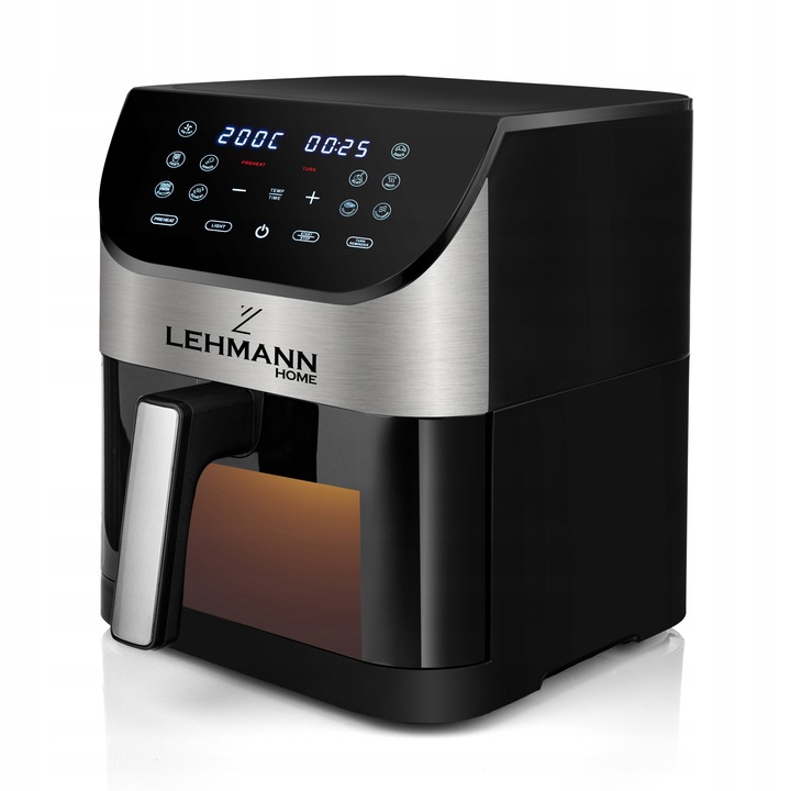 FRYTKOWNICA BEZTŁUSZCZOWA FRYTOWNICA AIRFRYER DUŻA 12 PROGRAMÓW 6l