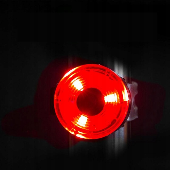 LAMPKA ROWEROWA PRZÓD TYŁ LED LAMPKI DO ROWERU NA KIEROWNICĘ ZESTAW BATERIE