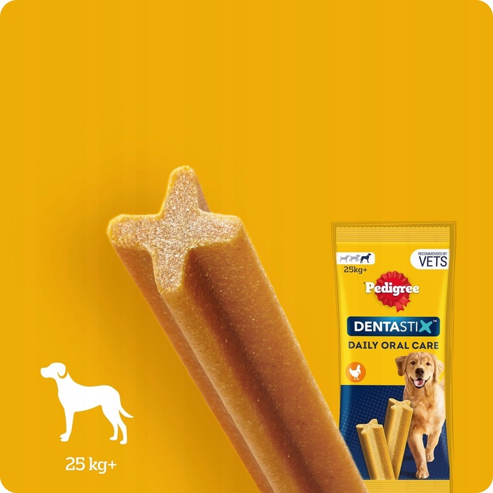 PEDIGREE DENTASTIX PRZYSMAKI DENTYSTYCZNE DLA PSA DUŻE RASY 56 SZT.