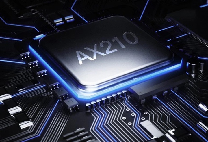 Karta sieciowa do laptopa Intel WiFi 6 6E AX210 Bluetooth 5.3 5374Mbps M.2