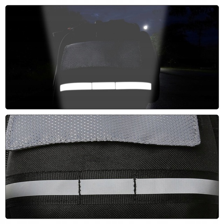 WOZINSKY TORBA ROWEROWA SAKWA NA BAGAŻNIK 13L KUFER NA BAGAŻNIK POJEMNY