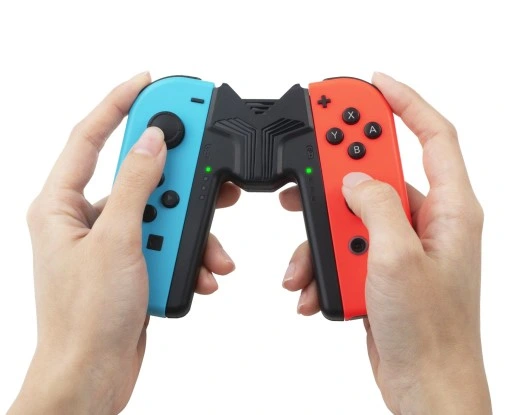 UCHWYT JOY-CON GRIP ŁADOWARKA DO NINTENDO SWITCH OLED PAD