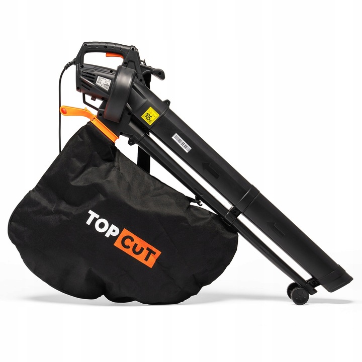 DMUCHAWA ELEKTRYCZNA DO LIŚCI 3500W ODKURZACZ ROZDRABNIACZ 3W1 45L TOP