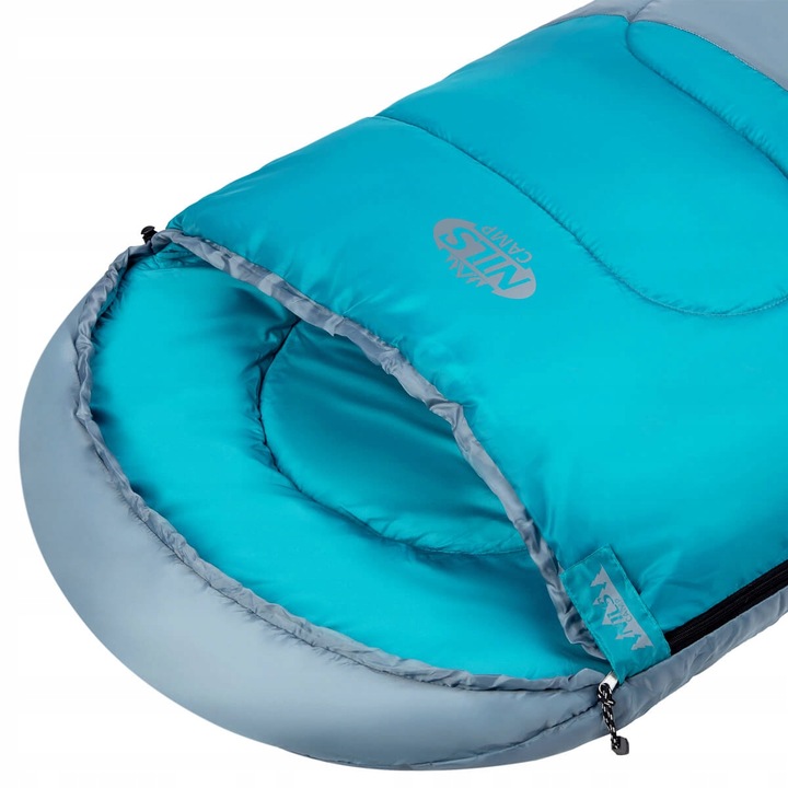 ŚPIWÓR TURYSTYCZNY DUŻY 205cm LEKKI KOŁDRA CIEPŁY