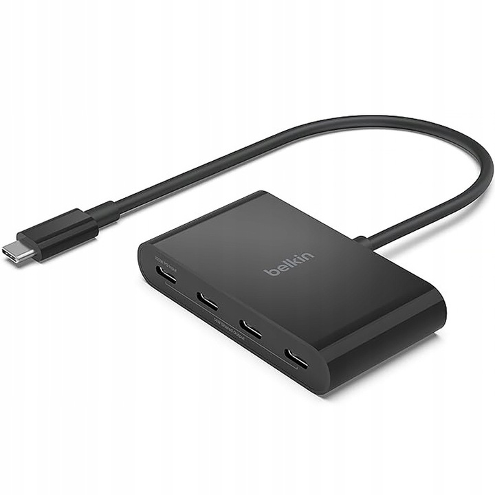 Stacja, hub USB-C do laptopa Belkin AVC018, USB-C 3.2 gen2 na 4 porty USB-C