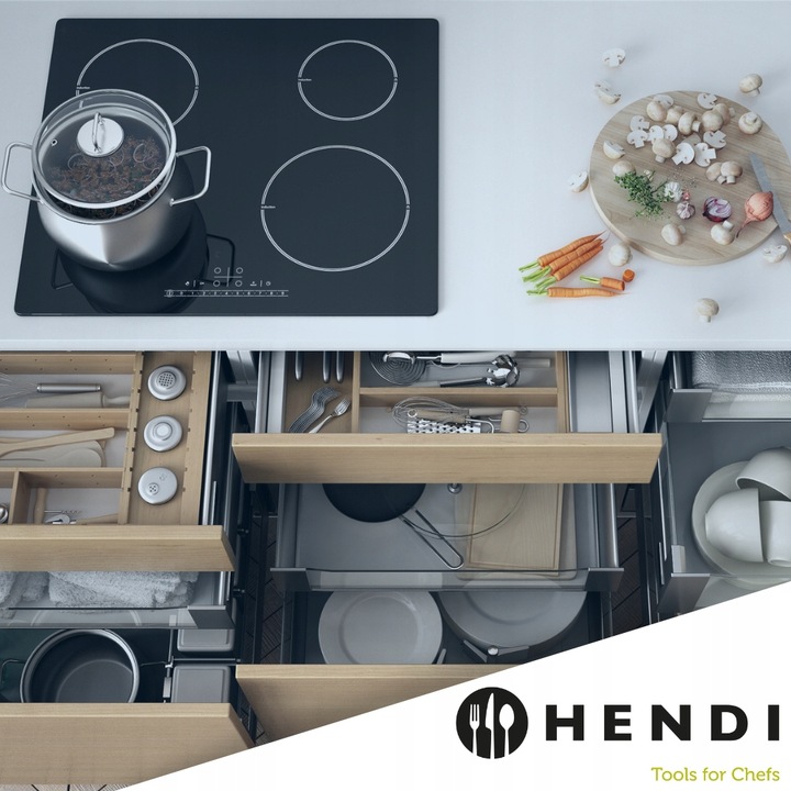 Pojemnik termoizolacyjny HENDI Termiczny TermoBox GN1/1 40L 60x40x28,5cm