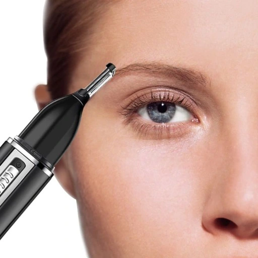 Maszynka trymer 4W1 DO WŁOSÓW BRODY nosa brwi KEMEI 4 nakładki