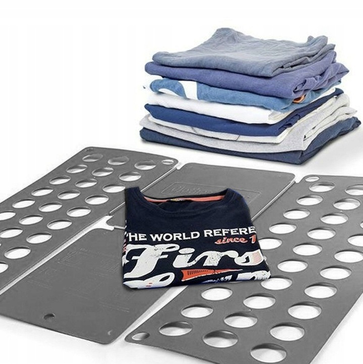 Deska do Składania Ubrań Koszulek Bluz Koszul Składak 60x70 cm Praska