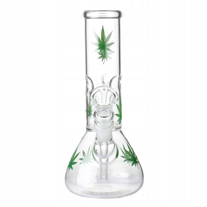 Fajka wodna bongo szklane ICE Don't Panic Leaf