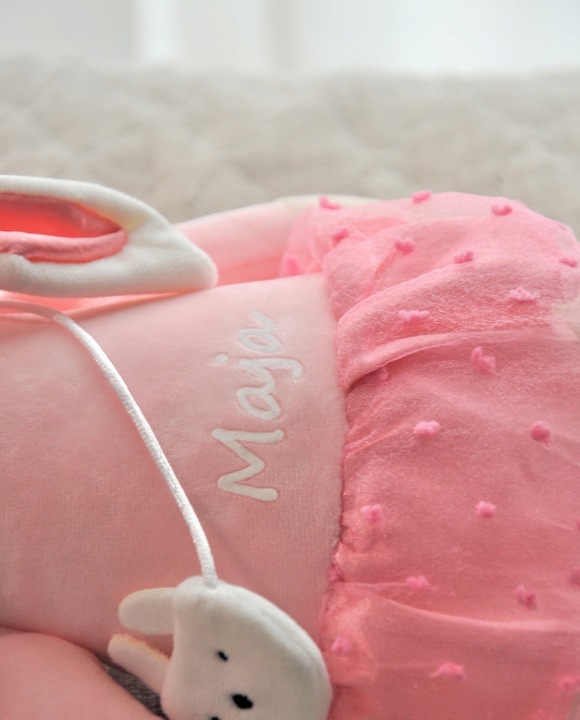 Lalka Metoo Królik z imieniem prezent na roczek dla dziewczynki na 4 latka