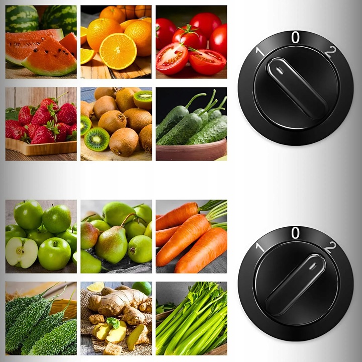 SOKOWIRÓWKA WYCISKARKA DO OWOCÓW SOKÓW WYSOKOOBROTOWA POJEMNIK NA SOK