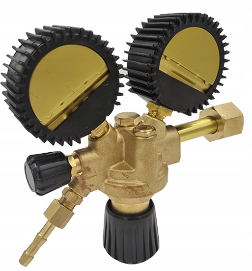 REDUKTOR BUTLOWY ARGON CO2 MIESZANKA MIG MAG TIG ZAWOREK DWUTLENEK