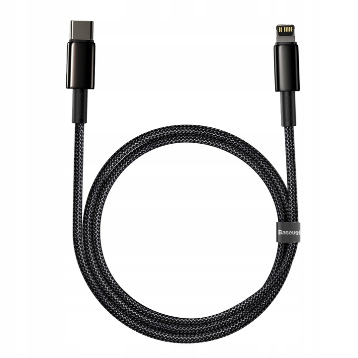 BASEUS KABEL USB-C SZYBKIE ŁADOWANIE PRZEWÓD DO LIGHTNING IPHONE PD 20W 1M