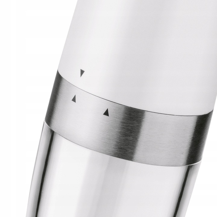 Zestaw 2x MŁYNEK ELEKTRYCZNY PIEPRZU i SOLI biały i czarny Konighoffer Luca