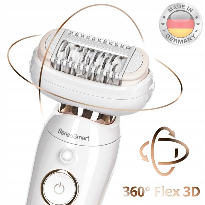 DEPILATOR BRAUN Silk-epil 9 Flex 360° 3D Wet&Dry + GOLARKA + SPA + FACE BOX