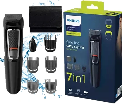 Trymer Philips MASZYNKA GOLARKA PHILIPS 7W1 WŁOSY I BRODA TRYMER