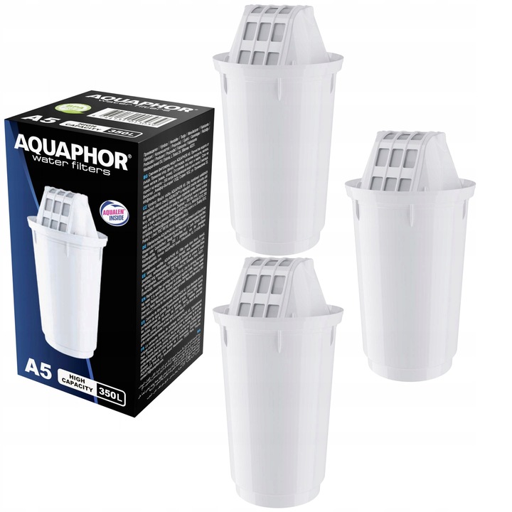 Wkład filtrujący Aquaphor A5 do dzbanka Filtr oczyszczający wodę 3