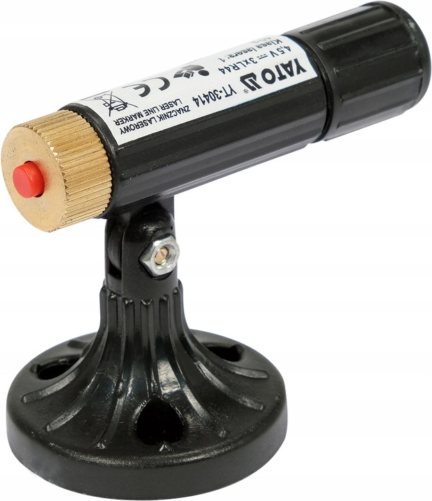 YATO ZNACZNIK LASEROWY LINIOWY CZERWONY 630-660NM