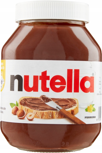 Nutella 1 kg -50g słoik duży oryginalna włoska Nutella Ferrero z Włoch