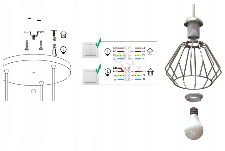 LAMPA WISZĄCA SUFITOWA ŻYRANDOL BRYLANT LED 724-E3
