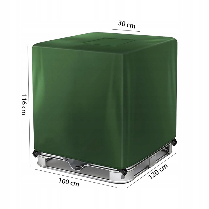 POKROWIEC OSŁONA PLANDEKA NA ZBIORNIK WODĘ MAUZER IBC 1000L OXFORD