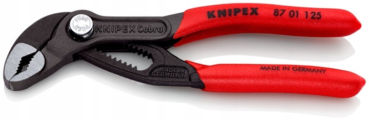 ORYGINALNE SZCZYPCE-KLUCZ DO RUR COBRA KNIPEX 125