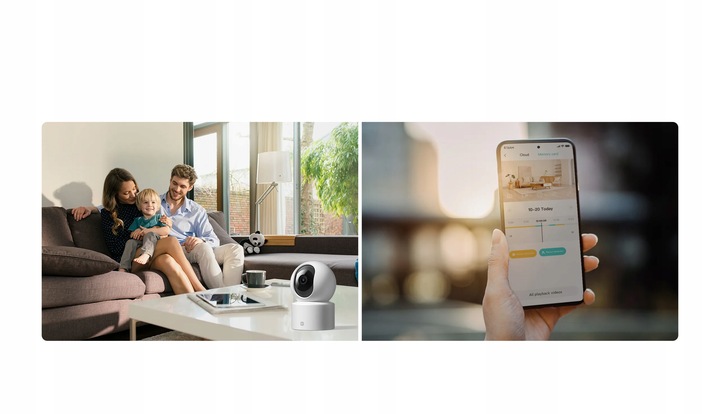 Kamera IP wewnętrzna Xiaomi Smart Camera C301 C300 | 3MP 360 | WiFi4 2.4GHz