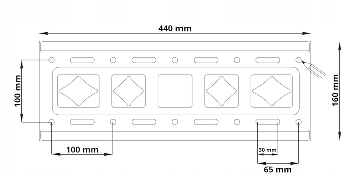 Uchwyt do Telewizora 26-65 cali Wieszak TV Uniwersalny Extra Mocny do