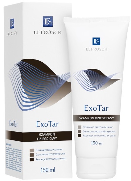 LEFROSCH EXOTAR szampon dziegciowy do włosów 150 ml