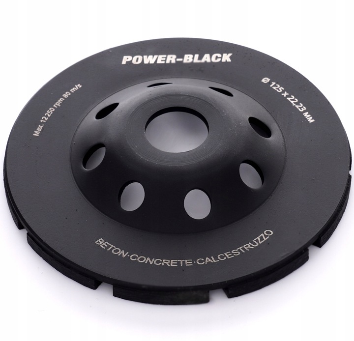 TARCZE DO SZLIFOWANIA BETONU GARNKOWA SEGMENTOWA TURBO 125MM 2 x