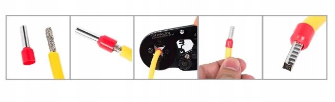 ZACISKARKA DO TULEJEK ŚCIĄGACZ IZOLACJI PRASKA DO KABLI TULEJKI 1200