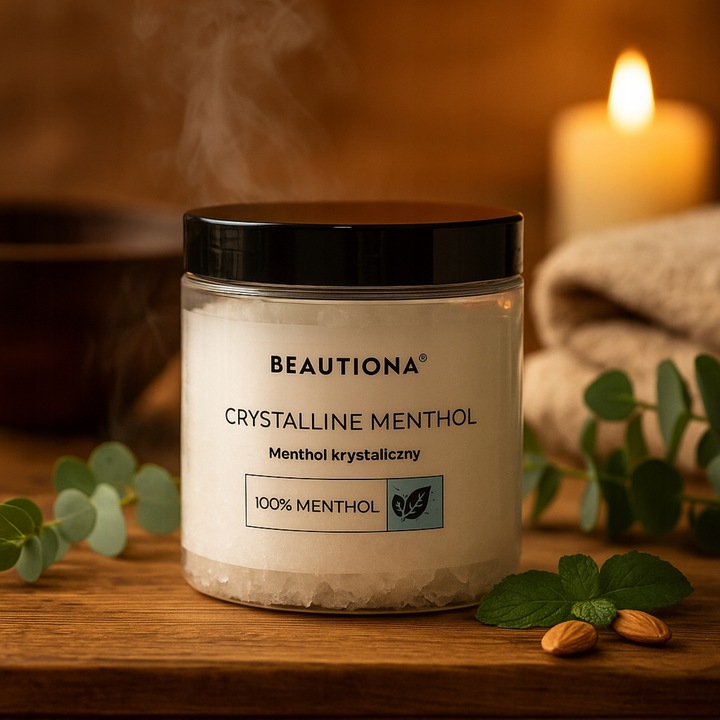 MENTOL KRYSTALICZNY KRYSZTAŁKI DO SAUNY AROMATERAPIA INHALACJE CZYSTY