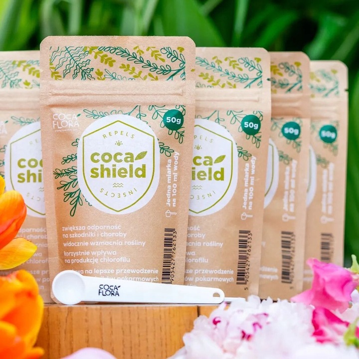 CocaShield Odżywka Do Roślin Ochrona ANTY - Szkodnik Niesamowicie