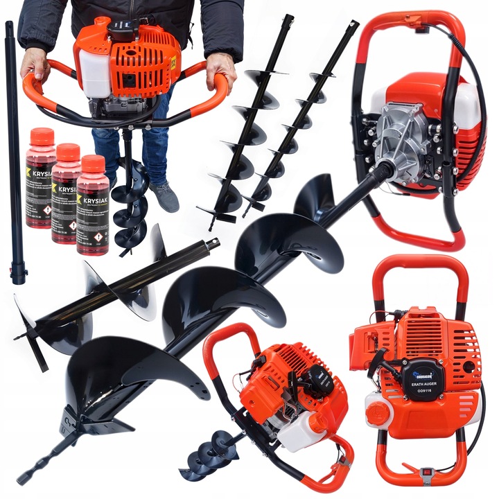 ŚWIDER SPALINOWY WIERTNICA GLEBOWA DO GLEBY 5,2KM 3 WIERTŁA 10/15/20