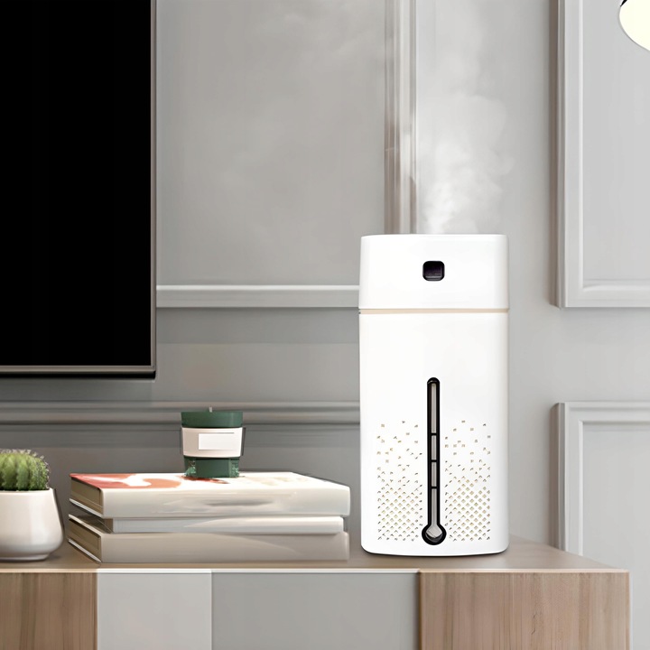 NAWILŻACZ POWIETRZA DYFUZOR ZAPACHOWY AROMATERAPIA 1L LAMPKA LED 3W