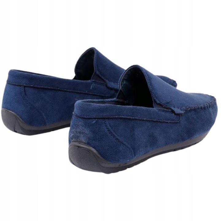 Mokasyny chłopięce na komunię dla chłopca wsuwane