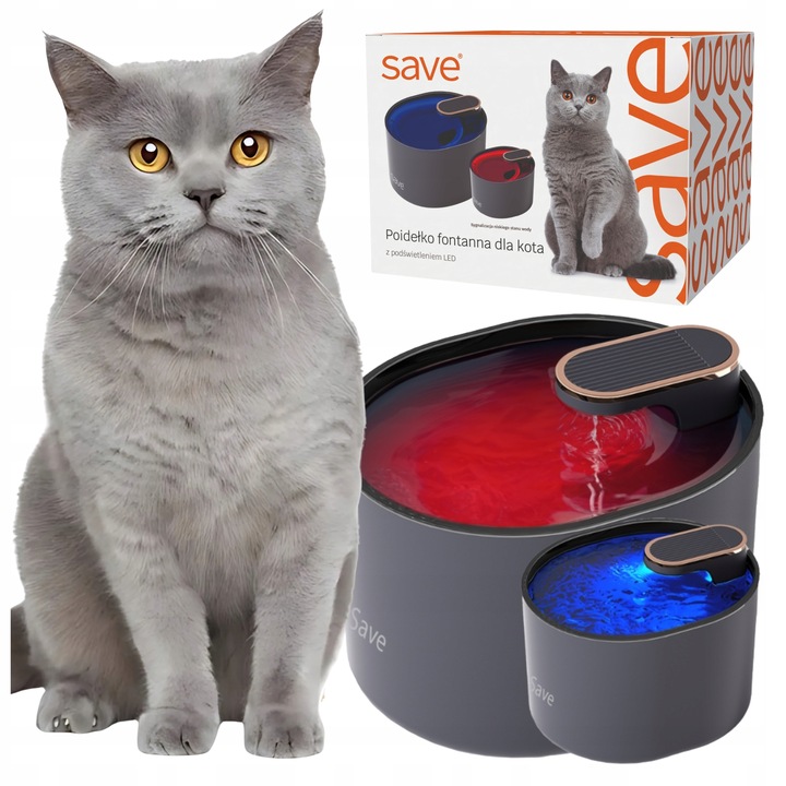 POIDEŁKO AUTOMATYCZNE FONTANNA DLA KOTA PSA AUTOMATYCZNE CZUJNIK RUCHU