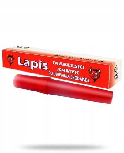 Lapis Diabelski Kamyk 1 g sztyft do usuwania brodawek