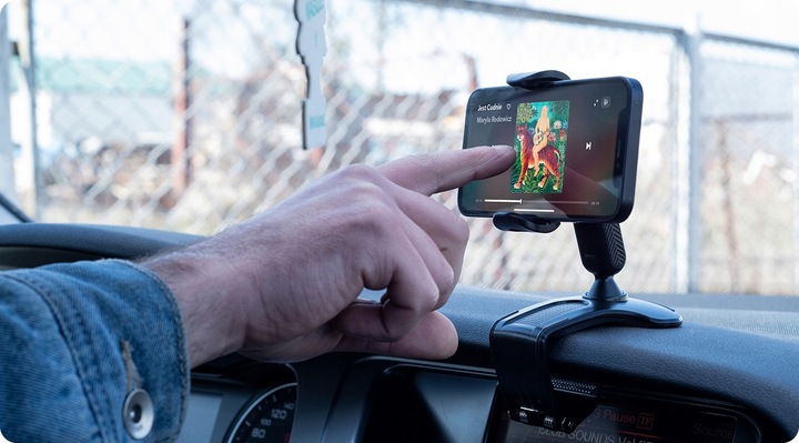 UCHWYT DO SAMOCHODU NA TELEFON KOKPIT DESKĘ KLIPS