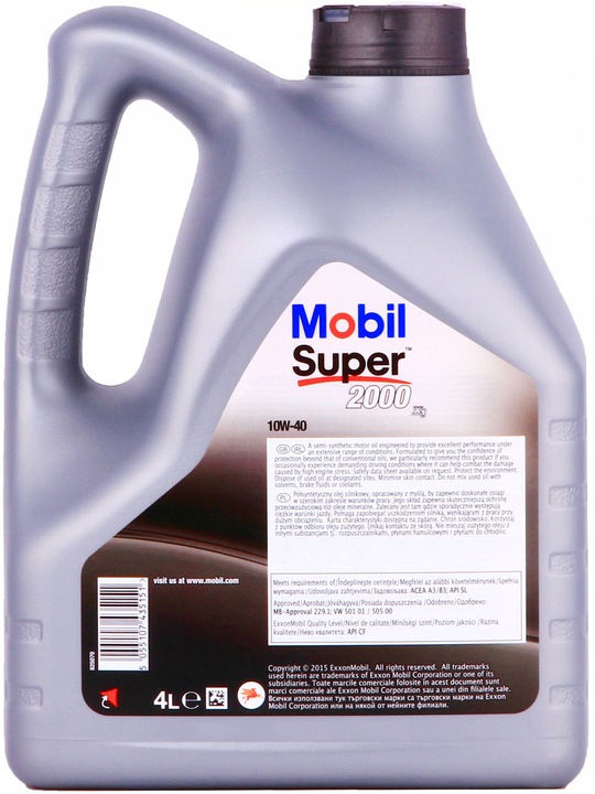 OLEJ MOBIL SUPER 2000X1 10W40 4L