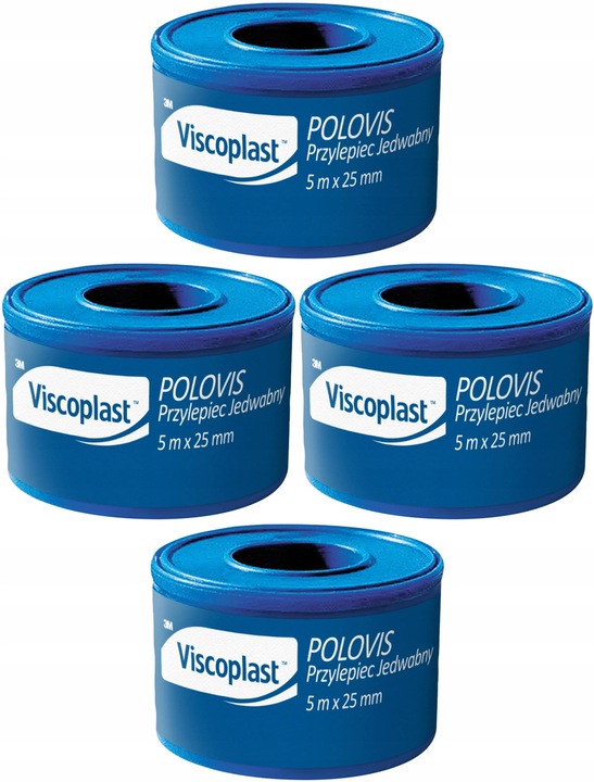 Polovis Jedwabny Plaster Na Rolce 5mx25mm