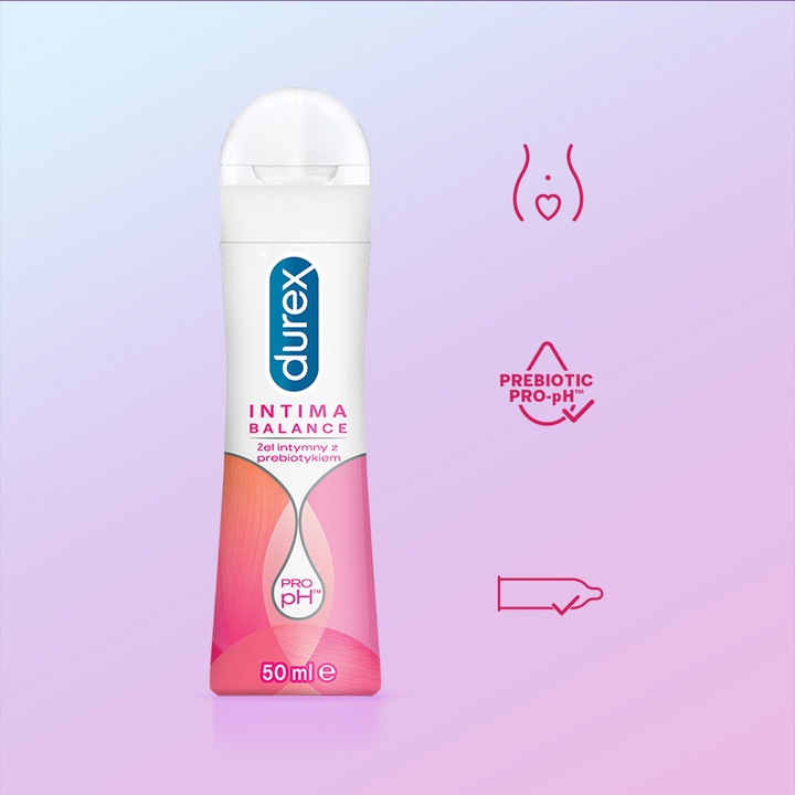 DUREX żel intymny x 2 Intima potęgujący doznania