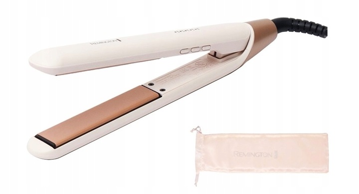 Perłowa PROSTOWNICA Ceramiczna do Włosów Powłoka Shea Soft REMINGTON