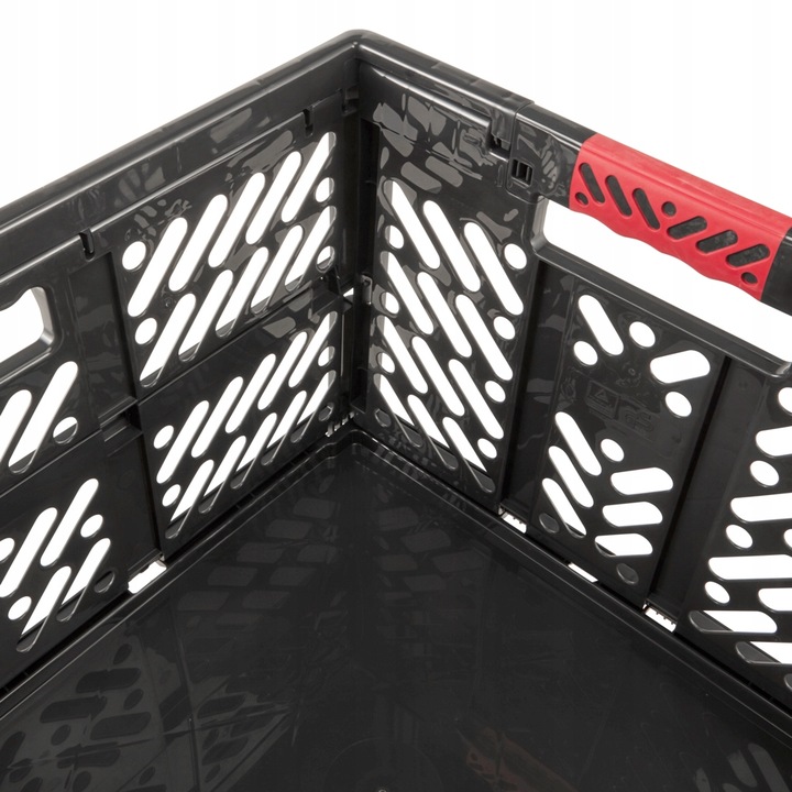 Składany kosz Keeeper BEN 45l z Soft Touch uchwytami grafit udźwig do