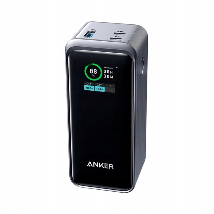 Powerbank Anker 735 Prime 200W PD 20000 mAh 2xUSB-C 1xUSB-A, A1336011